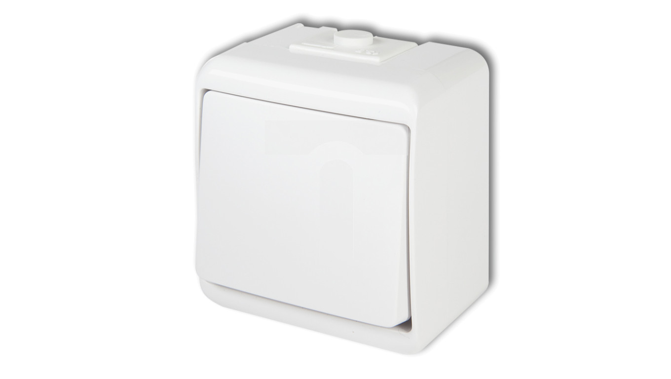 Hermetyczny łącznik jednobiegunowy biały w extra cenie! Nie przegap!!